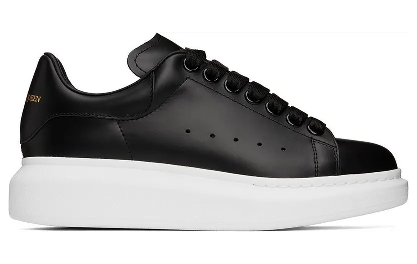 Alexander McQueen Black Oversized Sneakers (553770WHGP0)