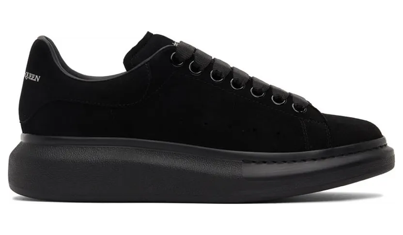 Alexander McQueen Black Suede Oversized (553761WHV67)