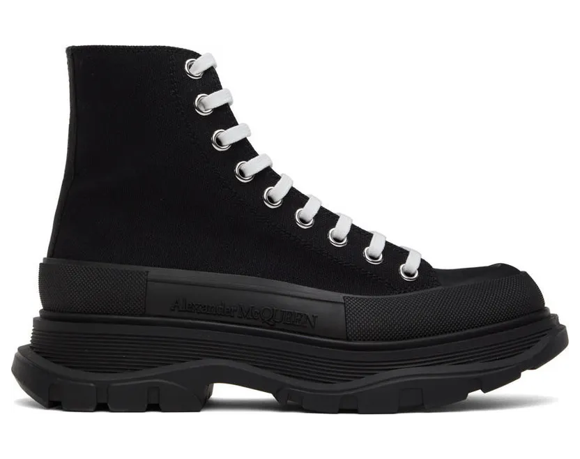 Alexander McQueen Blue Tread Slick High (604254W4MV2)