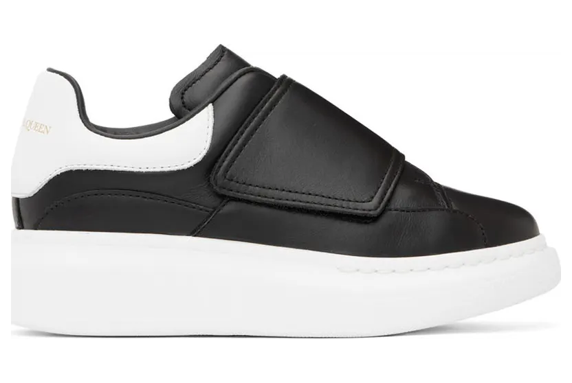 Alexander McQueen Kids Black & White Velcro Oversized (587693WHX11)