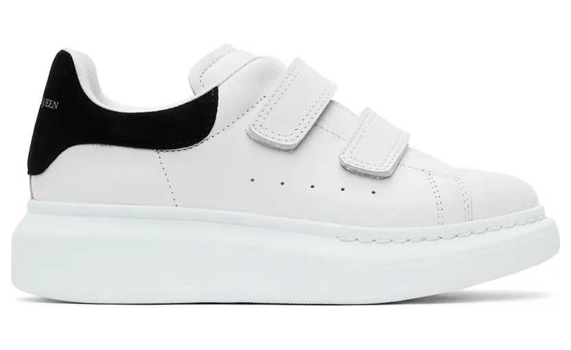 Alexander McQueen Kids White & Pink Oversized Velcro (687070WHX12)