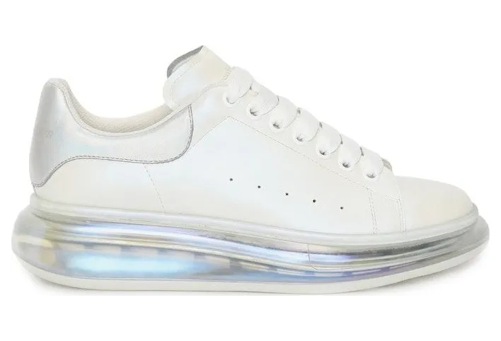 Alexander McQueen Oversized Clear Sole White Pearl (662657WID319637)