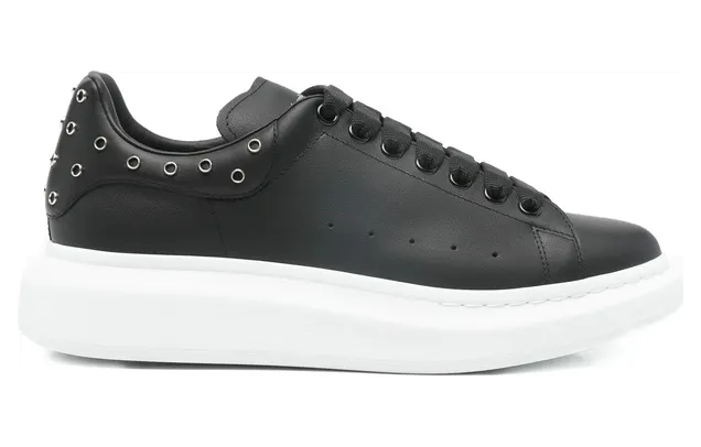 Alexander Mcqueen Oversized Eyelet-detail “Black” (856519 WIAJR 1118)