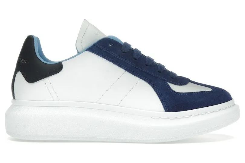 Alexander McQueen Oversized Retro Blue White (807882WIAGO4857)