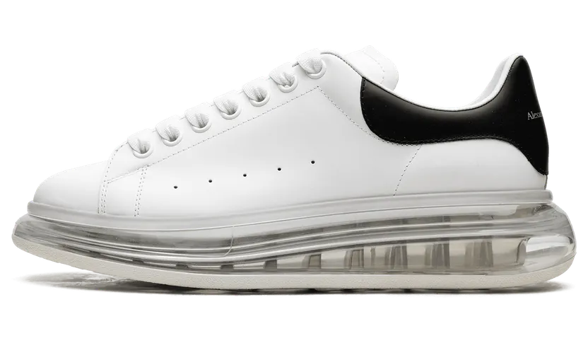 Alexander Mcqueen Oversized Sneaker Mens “Translucent Black” (604232-9061)
