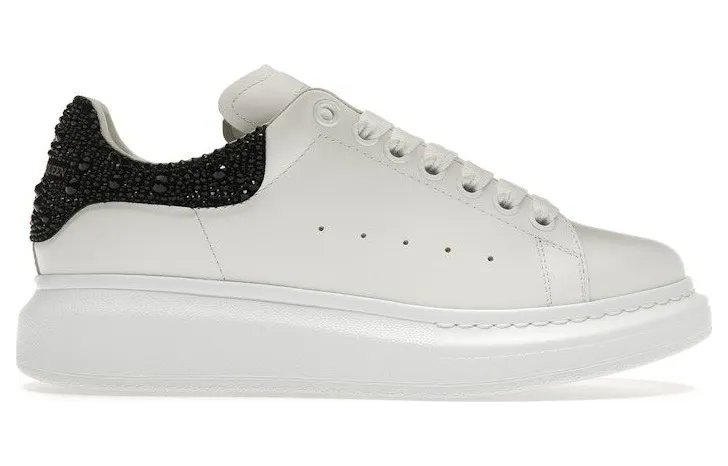 Alexander McQueen Oversized White Black Crystals (666407WIA4Z9581)