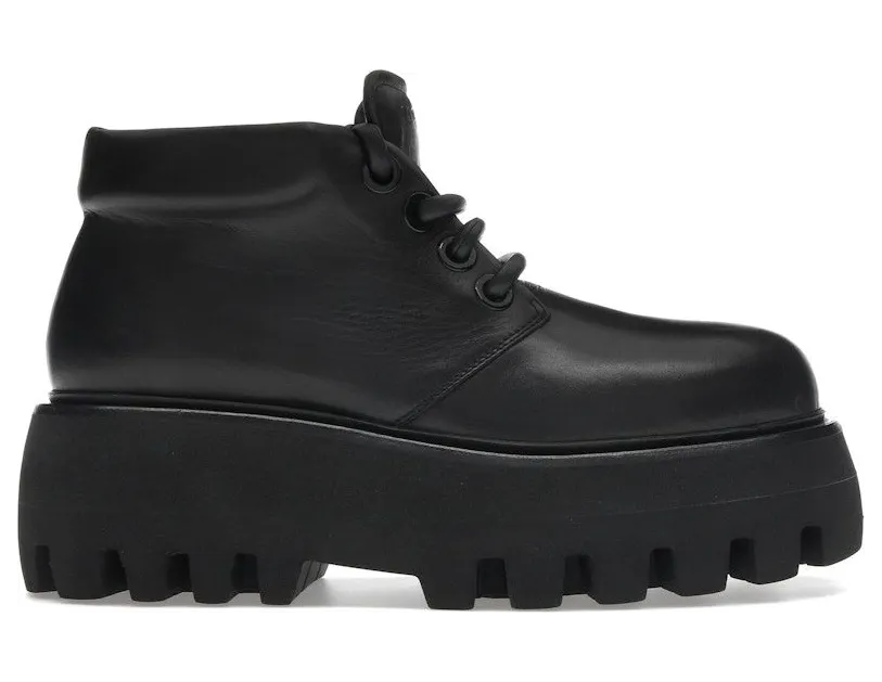 Alexander McQueen Platform Boots Black (807870 WHABC1000)