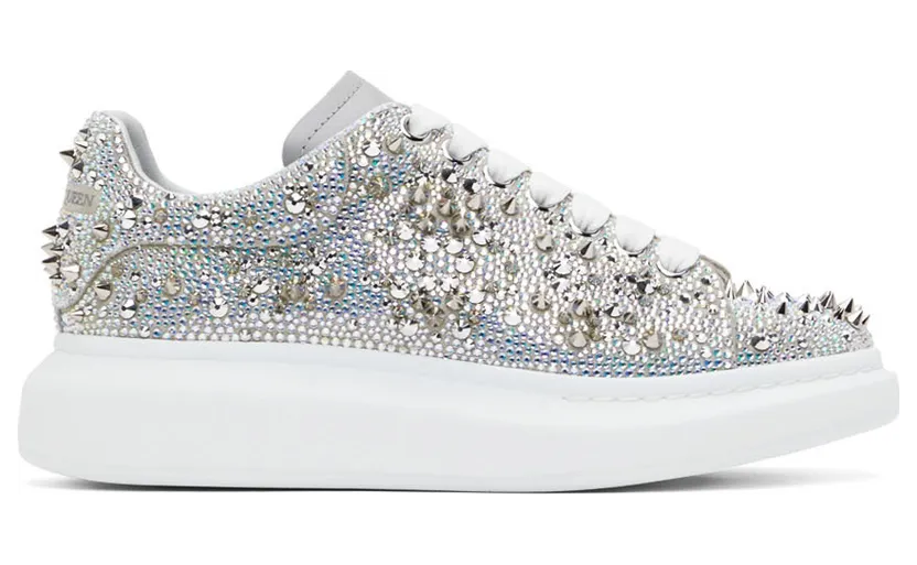 Alexander McQueen Silver Oversized (705064WIBA4)