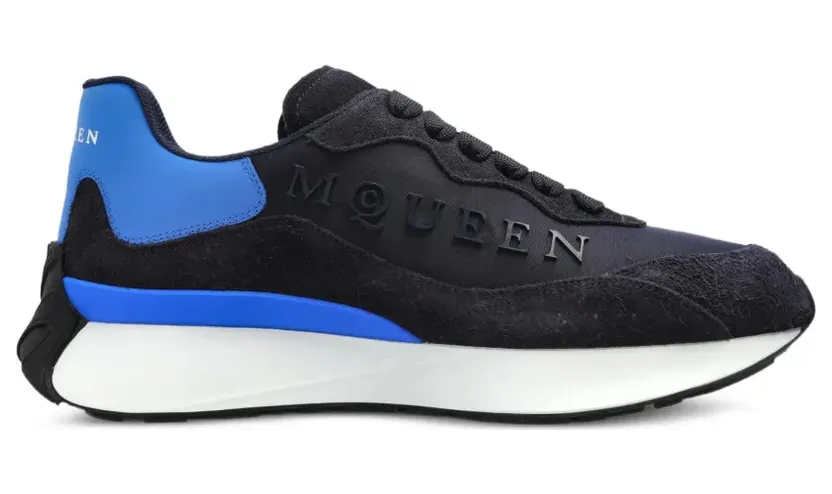 Alexander McQueen ‘Sprint Runner’ sports shoes – Blue (841162WIAK3)