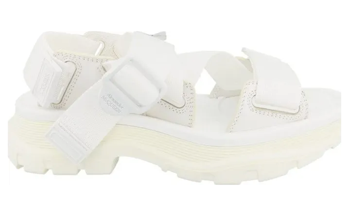 Alexander McQueen Tread Sandals New Ivory (667285W4R559358)