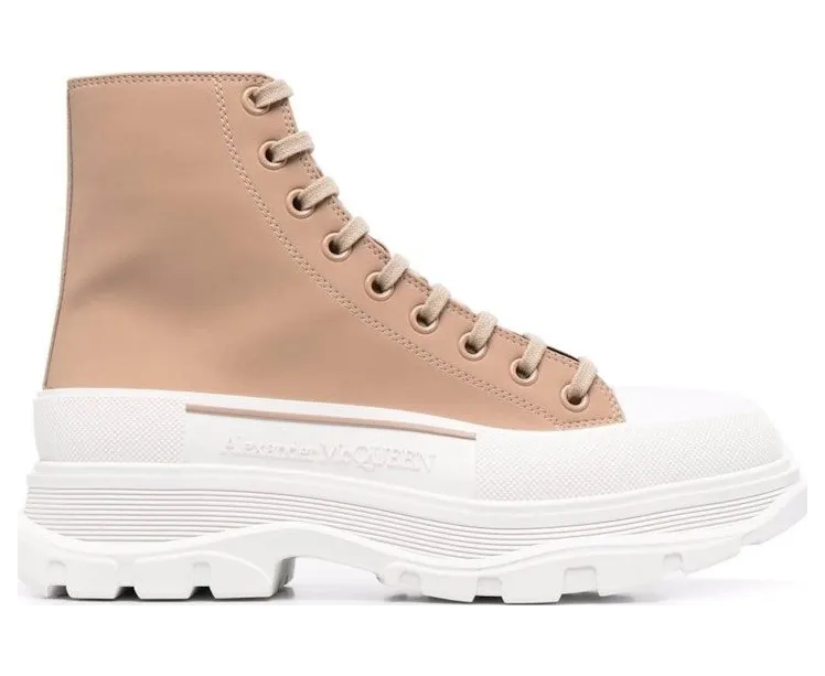 Alexander McQueen Tread Slick Boot Beige White (633900WHZ622618)