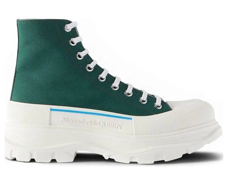Alexander McQueen Tread Slick Boot Dark Green (604254 W4MV2 3135)
