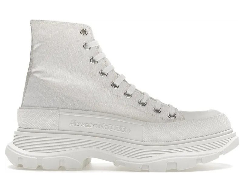 Alexander McQueen Tread Slick Boot White (604254W4MV29000)