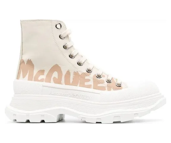 Alexander McQueen Tread Slick High Top Beige (708752 W4RQ2 2257)