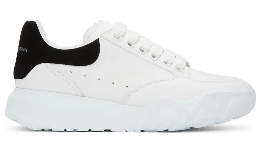 Alexander McQueen White & Pink Court Trainer (633915WIA9A)