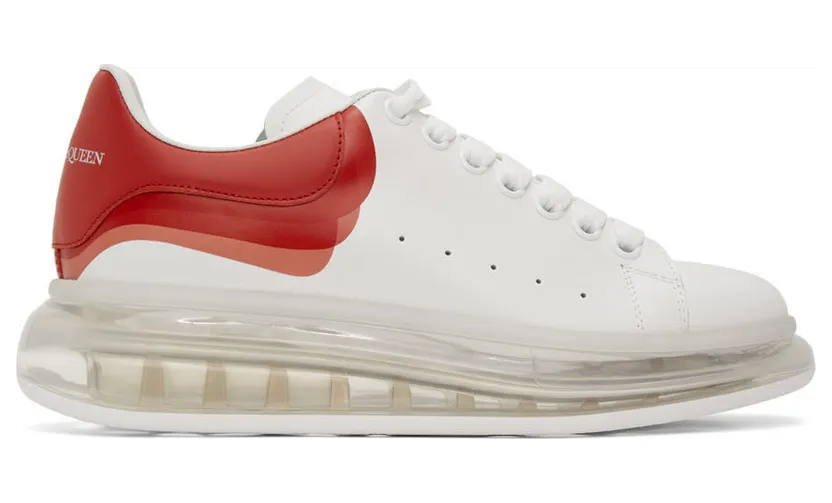 Alexander McQueen White & Red Oversized (604233WHX99)