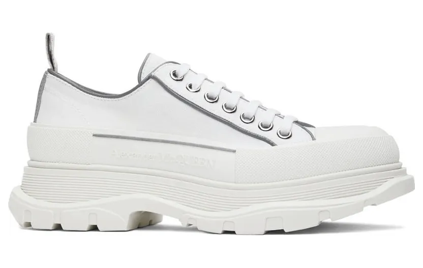 Alexander McQueen White Tread Slick (705664W4TGA)