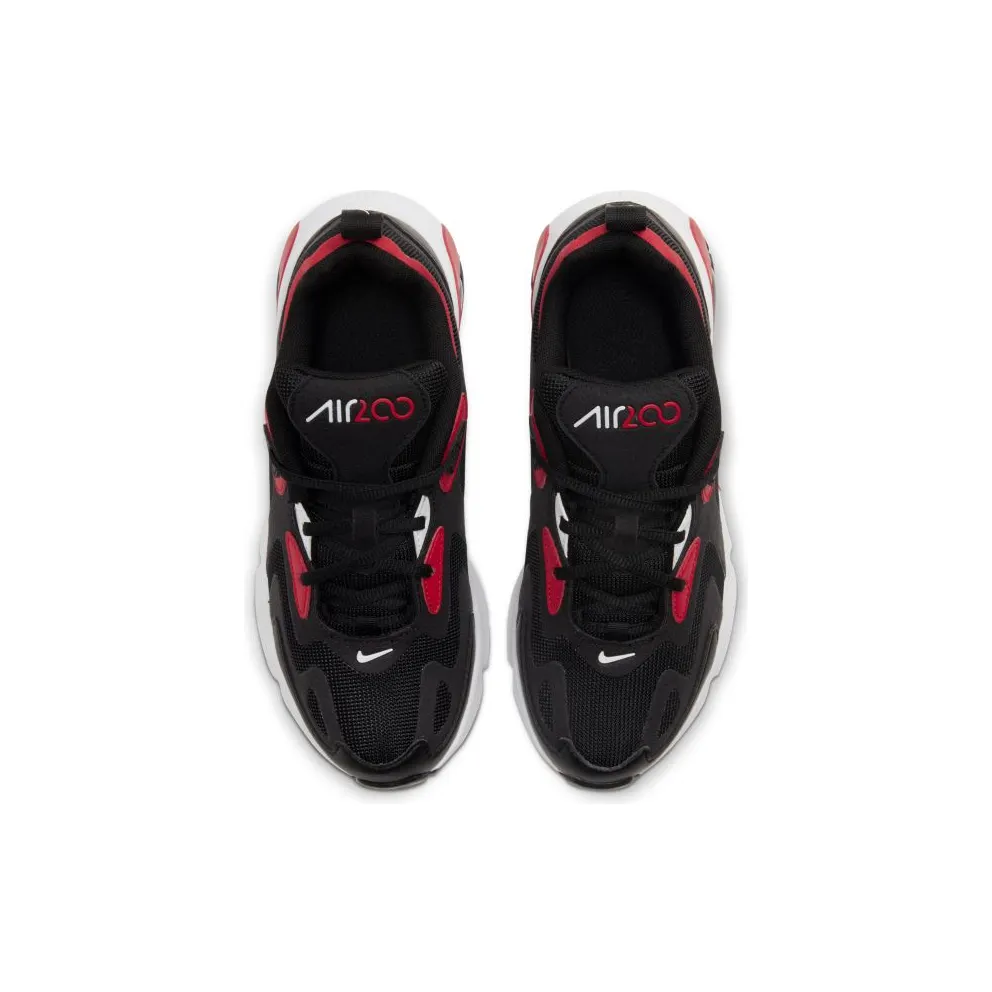 Nike Air Max 200 Black University Red (GS) Black/University Red/White (AT5627-007)