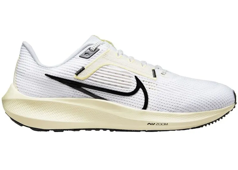 Nike Pegasus 40 White Coconut Milk Black (DV3854-100)