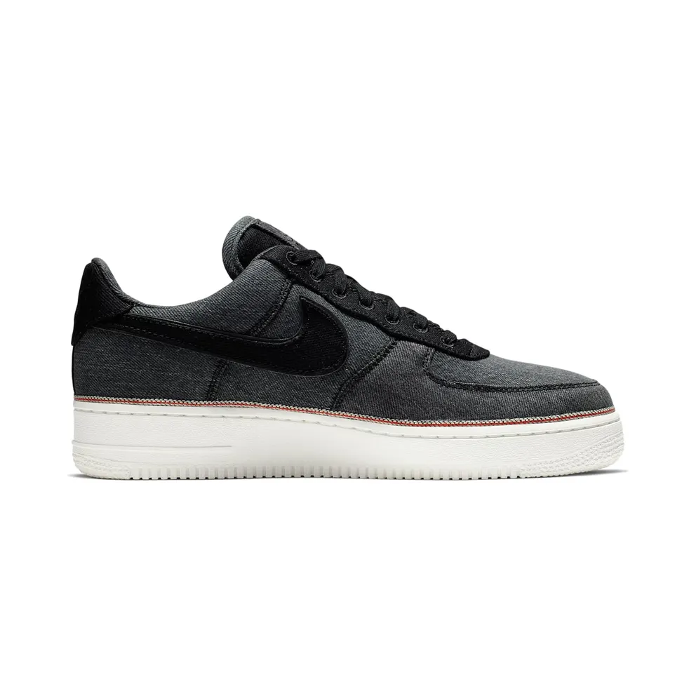 Nike x 3×1 Air Force AF 1 ‘Black Denim’ (2019) (905345-006)