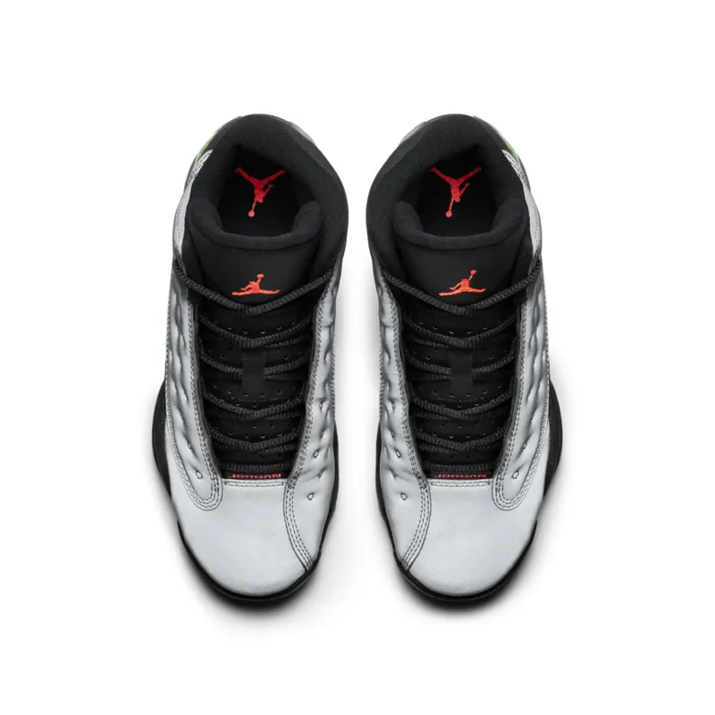 Jordan 13 Retro Infrared 23 (GS) Rflct Slv/Infrrd 23/Black (696299-023)