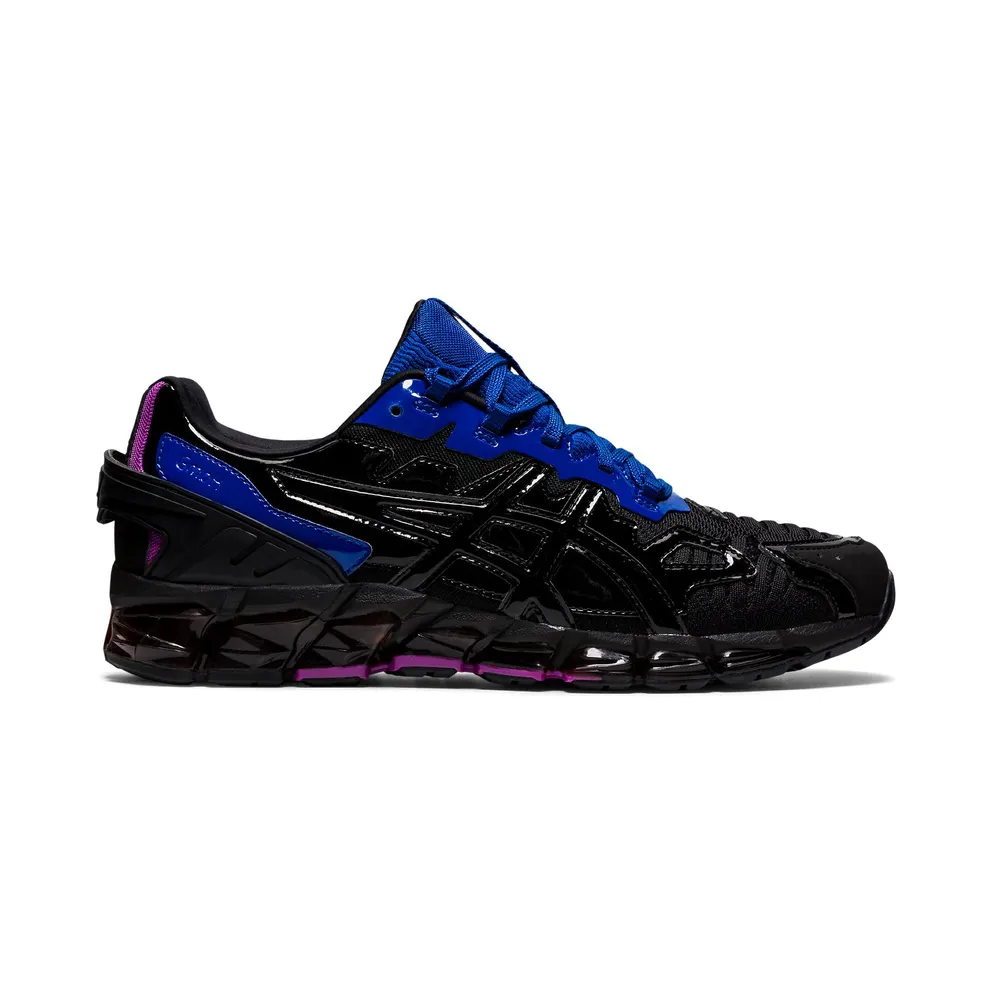 GmbH Black and Purple Asics Edition GEL-Quantum 360-6 Low-Top Sneakers (1201A099 500)