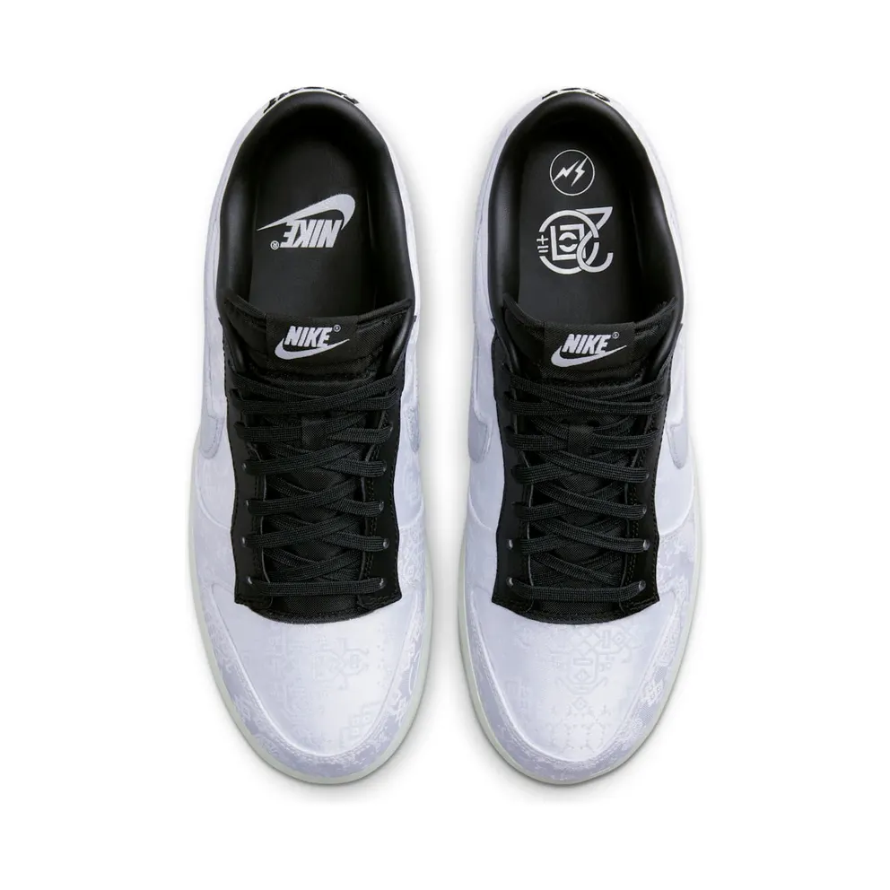 Nike Dunk Low x CLOT x Fragment Design White/Black/White (FN0315-110)