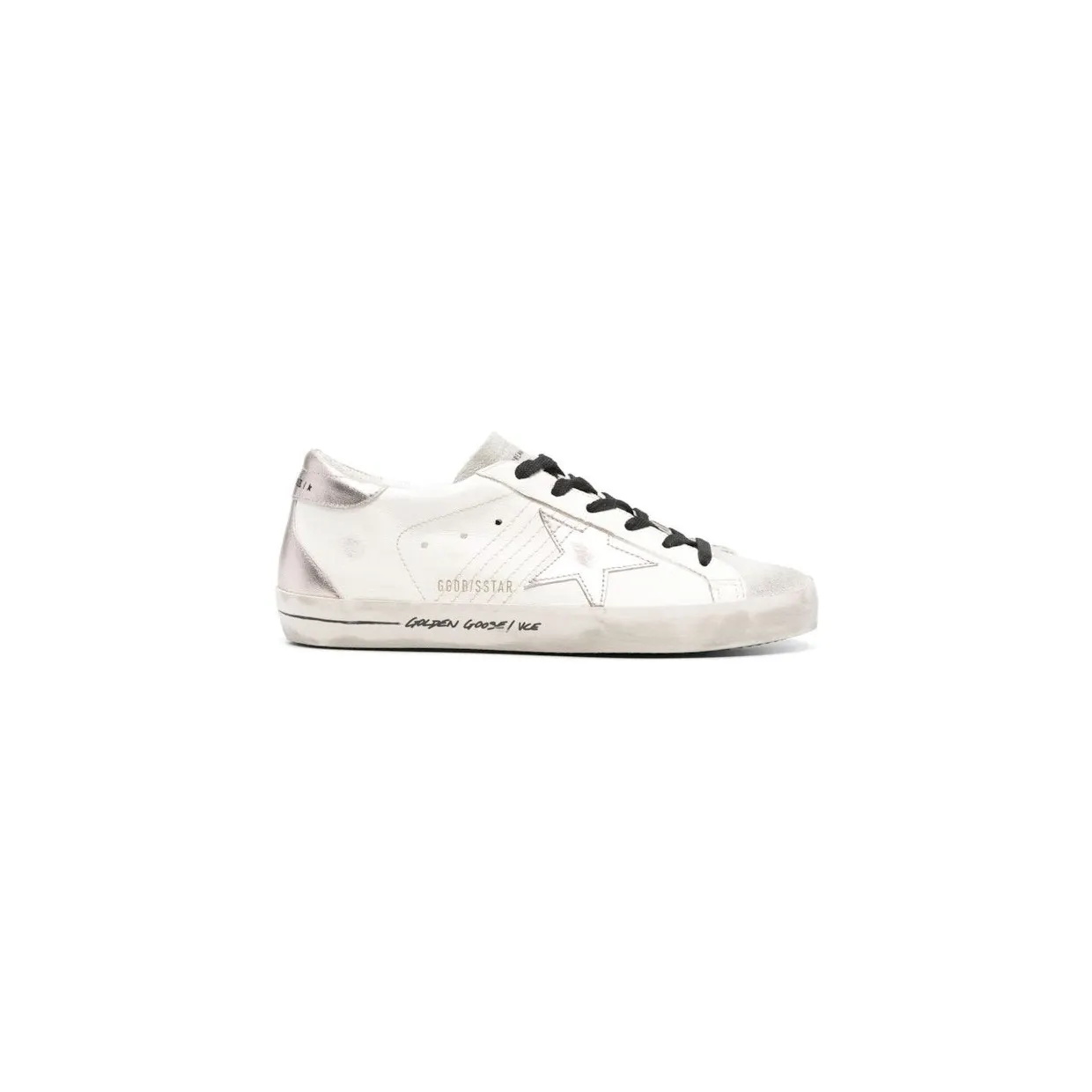 Golden Goose Super-Star White Silver Metallic (GWF00102.F006115.11917)