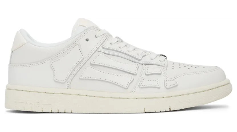 AMIRI White Skel Top Low Sneakers (PS22MFS003-194)