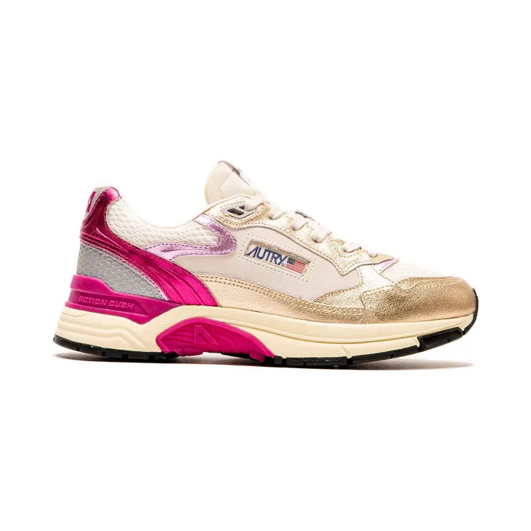 Autry Hyperway W “Pink / Sand / Metallic” (HYLWEM01)