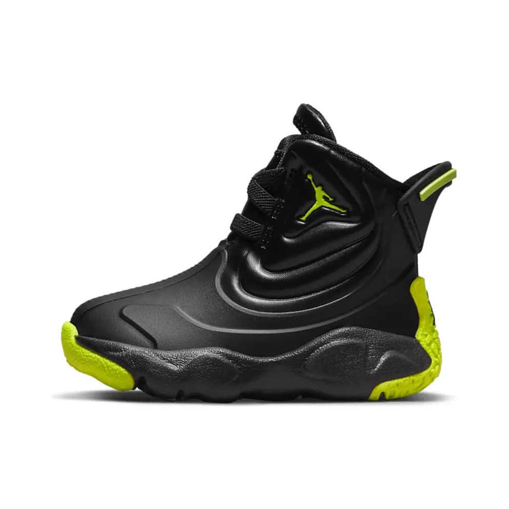 Jordan Drip 23 Rain Boot TD “Black Atomic Green” (CT5799-001)