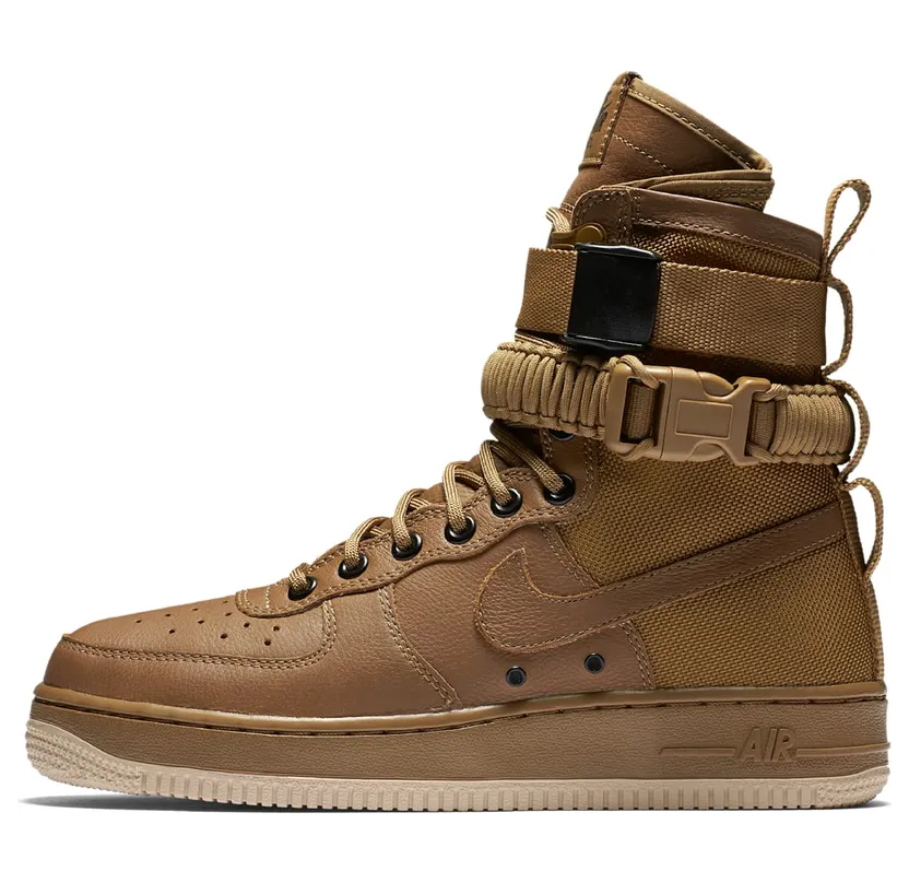 Nike SF-AF1 Hazelnut “Golden Beige / Linen” (857872-200)