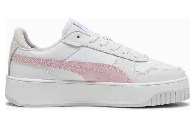 Puma Carina Street White Rose Mauve Grey (389390-46)