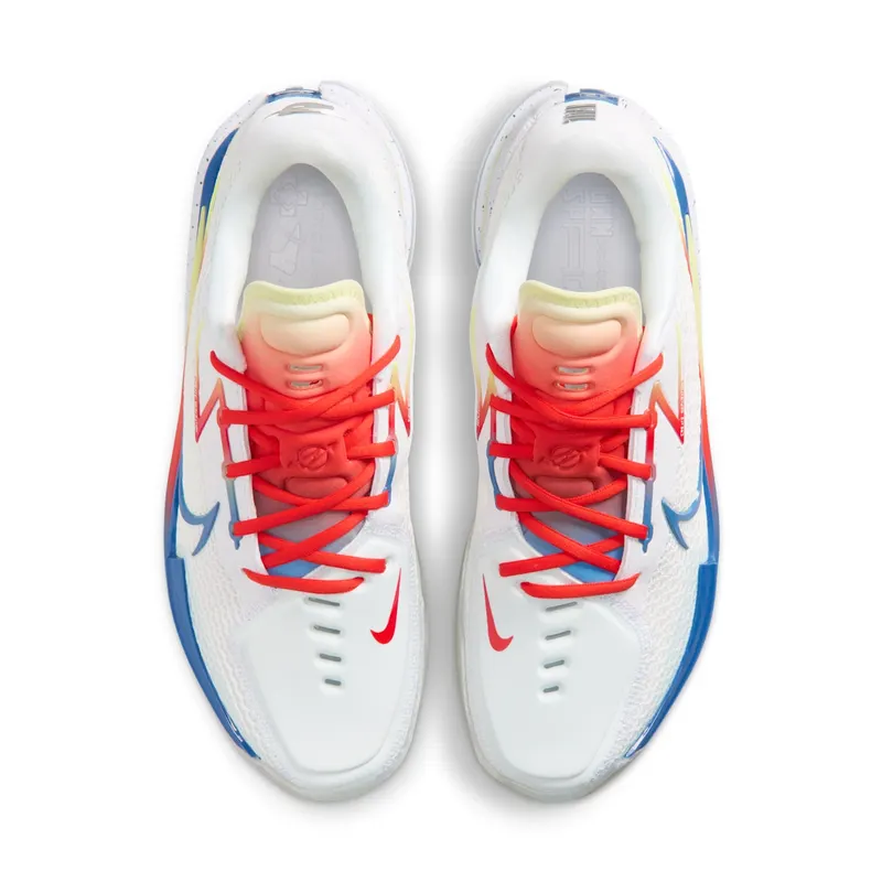 Titan x Nike Zoom GT Cut – “White / Star Blue / Chile Red / Luminous Green / Aluminum / Metallic Silver” (IU0779-100)