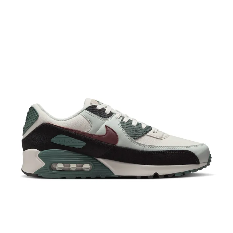 Nike Air Max 90 “Burgundy Crush Vintage Green” (FV6059-001)