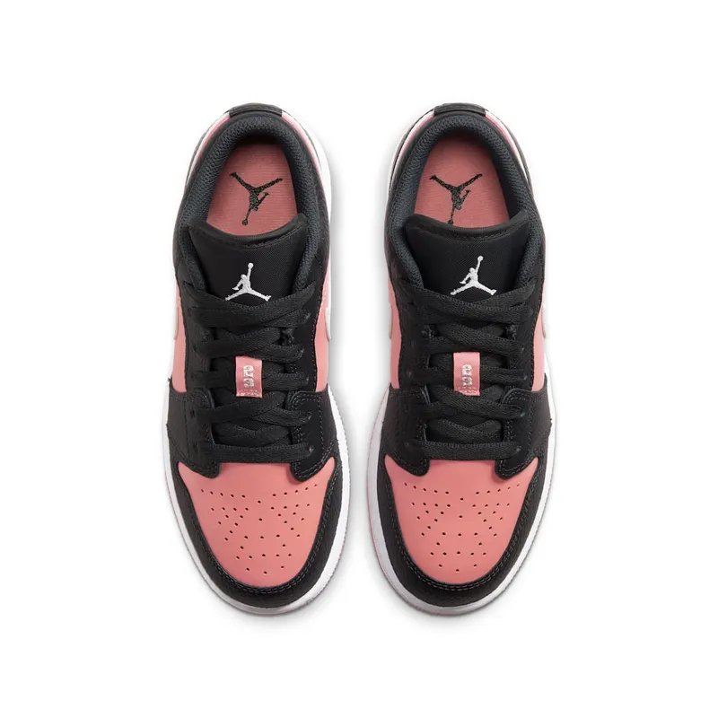 Jordan 1 Low Black Pink Quartz (GS) Black/Pink Quartz (554723-016)