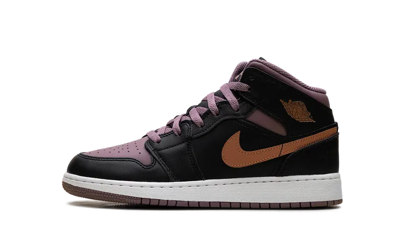 Air Jordan Retro 1 Mid SE GS “Black Sky J Mauve” (FB9909-008)