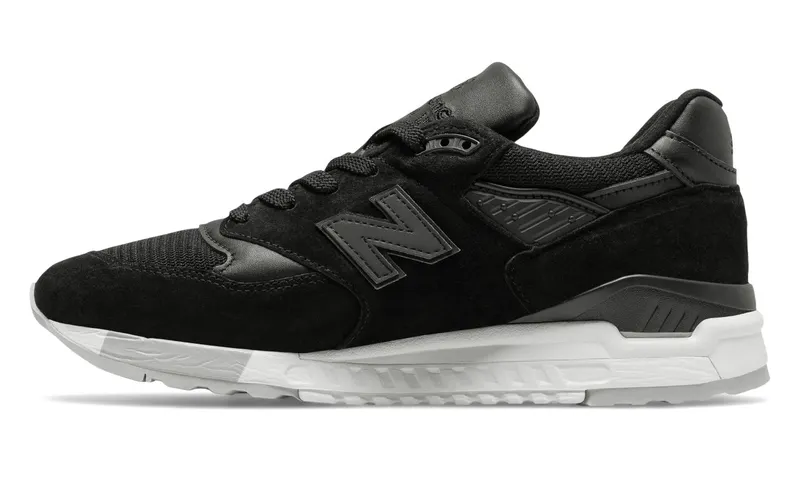New Balance 998 MiUSA Black White Grey (M998NJ)