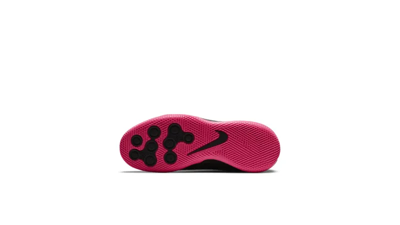Nike Phantom GT Academy IC Black Pink Blast (Kids) Black/Pink Blast-Metallic Silver (CK8480-006)