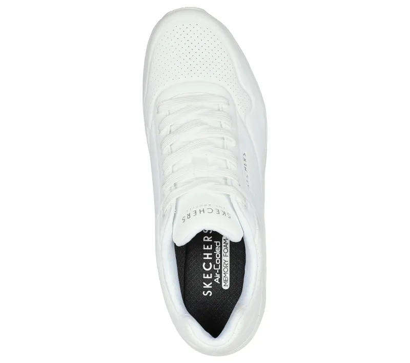 Skechers Uno – Stand On Air – White – “White” (52458 W)