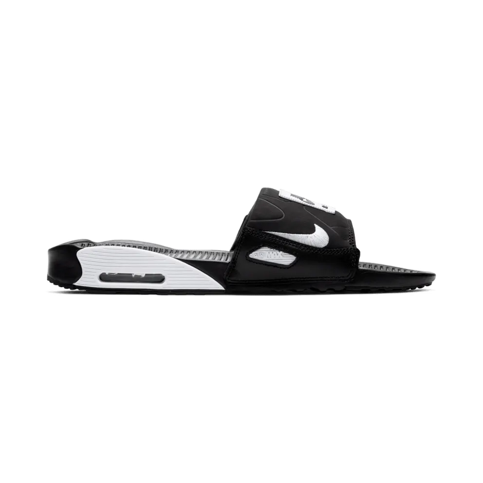 Nike Air Max 90 Slide Black White Black/White (BQ4635-002)