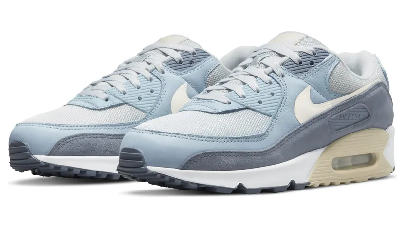 Nike Air Max 90 Premium Pure Platinum / Beach – Ashen Slate (DM2829 001)