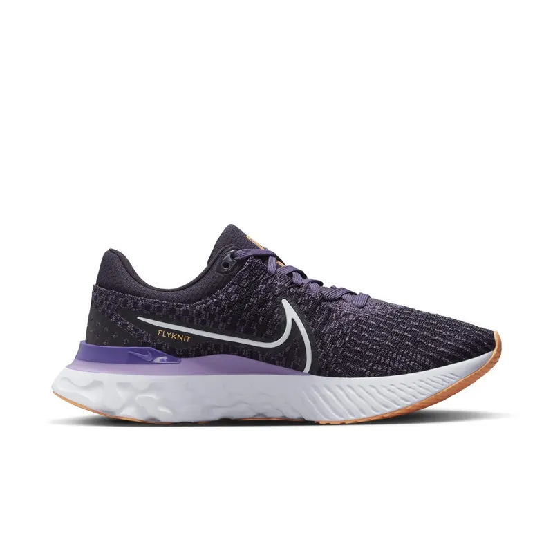 Nike React Infinity Run Flyknit 3 Road Running Purple (DD3024-502)