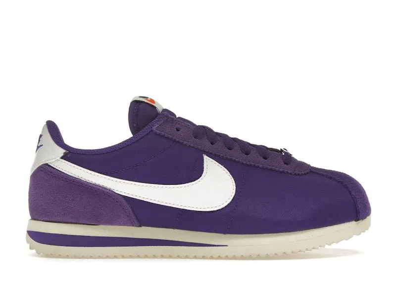 Nike Cortez Textile Field Purple Alabaster Safety Orange Summit White (DZ2795-500)