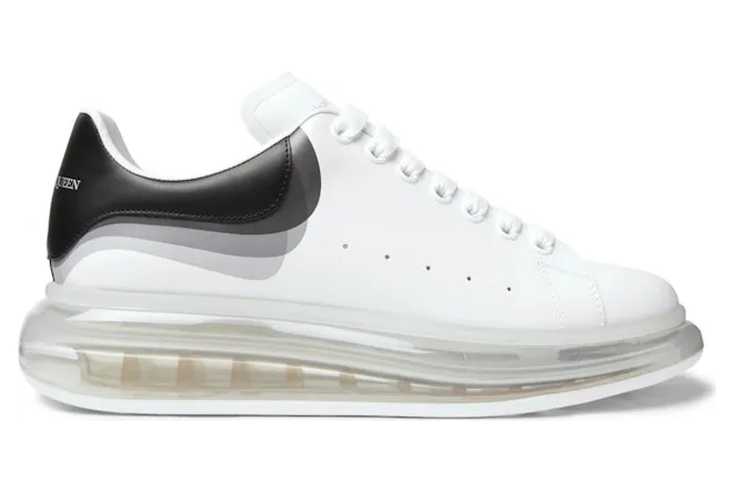 Alexander McQueen Oversized Black Clear Sole