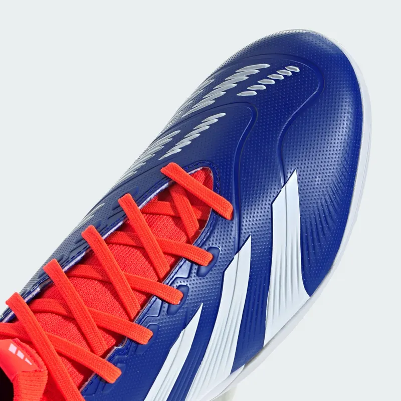 adidas Predator League Mid Turf Lucid Blue Cloud White Solar Red (IF6387)