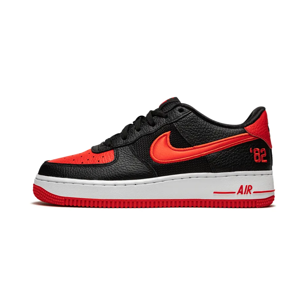 Nike Air Force 1 Low LV8 GS “Black / Chile / Racer Blue” (DH0201-001)