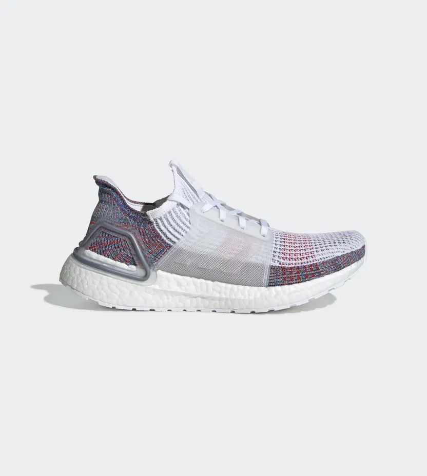 adidas Ultra Boost 2019 White Blue Multi-Color (W)
