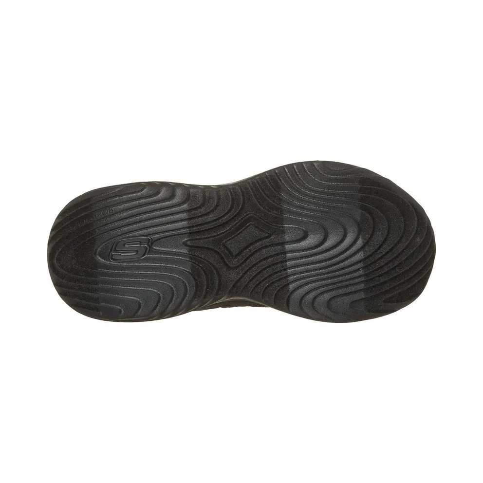 Skechers Waterproof: Bounder Pro “Aqua Step Sneaker Black” (303484LBBK)