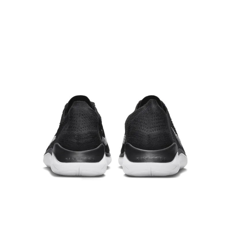 Nike Free RN Flyknit 2018 Black White Black/White (942838-001)